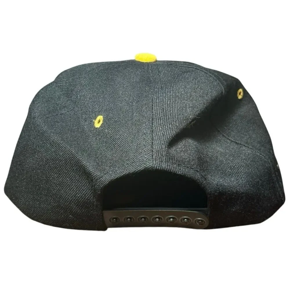 Vintage Headmaster 1994 Brazil World Cup Champions Snapback Hat Green Underbrim